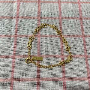 Yves Saint Laurent Gold Bracelet